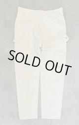 画像: 80'S DICKIES チビタグ ペインターパンツ 42TALONジップ オフホワイト W38L32 USA製 (VINTAGE)