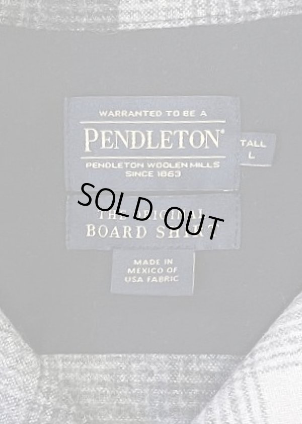 画像2: 00'S PENDLETON "BOARD SHIRT" ウール オープンカラーシャツ オンブレチェック (DEADSTOCK)