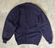 画像3: 80'S LL Bean by RUSSELL ATHLETIC スウェットカーディガン ナス紺 USA製 (VINTAGE)