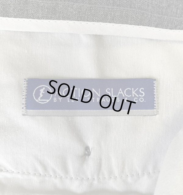 画像2: LEVIS "ACTION SLACKS" スラックス ヘザーグレー (VINTAGE)