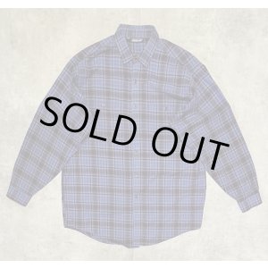 画像: 90'S PATAGONIA 旧タグ コットン 長袖シャツ チェック柄 ポルトガル製 (VINTAGE)