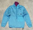画像1: 90'S PATAGONIA 旧タグ "LIGHTWEIGHT REVERSIBLE WINDBREAKER" リバーシブル ナイロンジャケット ライトブルー/パープル (VINTAGE)