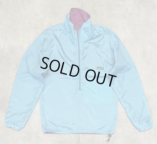画像1: 90'S PATAGONIA 旧タグ "LIGHTWEIGHT REVERSIBLE WINDBREAKER" リバーシブル ナイロンジャケット ライトブルー/パープル (VINTAGE)