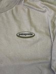 画像4: 90'S PATAGONIA "BENEFICIAL T'S" オーバルロゴ バックプリント 長袖 Tシャツ ベージュ (VINTAGE)