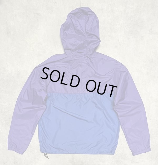 画像4: 90'S PATAGONIA 旧タグ "FEATHER WEIGHT SHELL PULLOVER" リップストップ アノラック パープル/ブルー (VINTAGE)