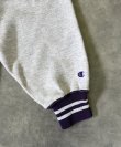 画像3: 90'S CHAMPION 刺繍タグ リバースウィーブ リブライン入り パーカー アッシュグレー USA製 (VINTAGE)