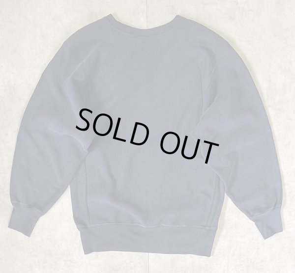 画像4: 90'S CHAMPION 刺繍タグ リバースウィーブ 無地 ネイビー USA製 (VINTAGE)