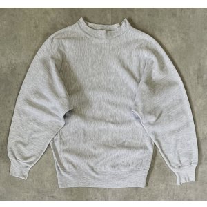 画像: 80'S CHAMPION x LANDS' END 三角タグ 目無し リバースウィーブ 無地 ヘザーグレー USA製 (VINTAGE)