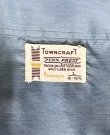 画像2: 60'S TOWNCRAFT "PENN-PREST" オープンカラーシャツ ブルー (VINTAGE)