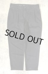 画像: 90'S RALPH LAUREN "ANDREW PANT" ツープリーツ チノパンツ ブラック W36L30 (VINTAGE)
