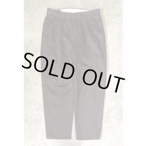 画像: 90'S RALPH LAUREN ツープリーツ チノパンツ ブラック W33L30 (VINTAGE)