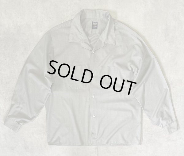 画像1: 60'S VAN HEUSEN "VANOPRESS" オープンカラーシャツ カーキ (VINTAGE)