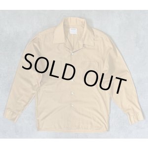 画像: 70'S McGREGOR "SCOTSET" オープンカラーシャツ オレンジ (VINTAGE)