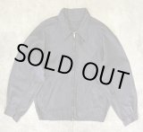 画像: 50'S UNKNOWN チンスト付き バックプリーツ ドリズラージャケット CONMATICジップ チャコール (VINTAGE)