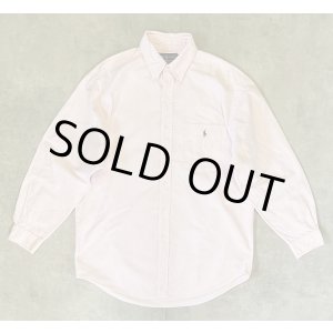 画像: 90'S RALPH LAUREN "BIG SHIRT" オックスフォード BDシャツ ストライプ (VINTAGE)