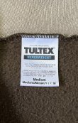 画像2: 90'S TULTEX ハーフジップ スウェットシャツ トープ/ベージュ (VINTAGE)