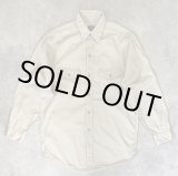 画像: 60'S LEE "CHETOPA" マチ付き 長袖 ワークシャツ ベージュ USA製 (VINTAGE)