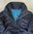 画像3: 80'S PATAGONIA 三角タグ ハーフジップ ナイロン アノラックジャケット ブラック USA製 (VINTAGE)