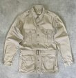 画像1: 90'S LL Bean サファリジャケット ベージュ USA製 (VINTAGE)