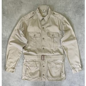 画像: 90'S LL Bean サファリジャケット ベージュ USA製 (VINTAGE)