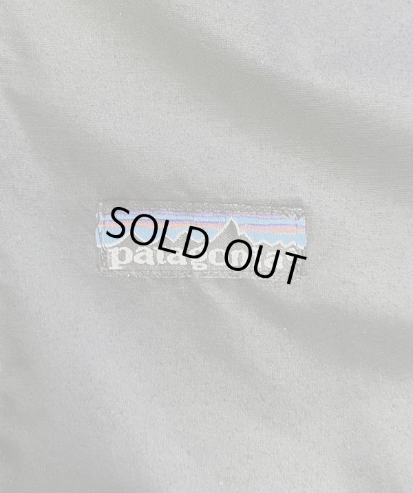 画像4: 80'S PATAGONIA 三角タグ ハーフジップ ナイロン アノラックジャケット ブラック USA製 (VINTAGE)