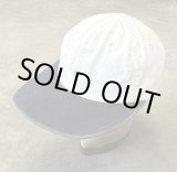 画像: 90'S RALPH LAUREN ロゴ刺繍 ベースボールキャップ ツートンカラー USA製 (VINTAGE)