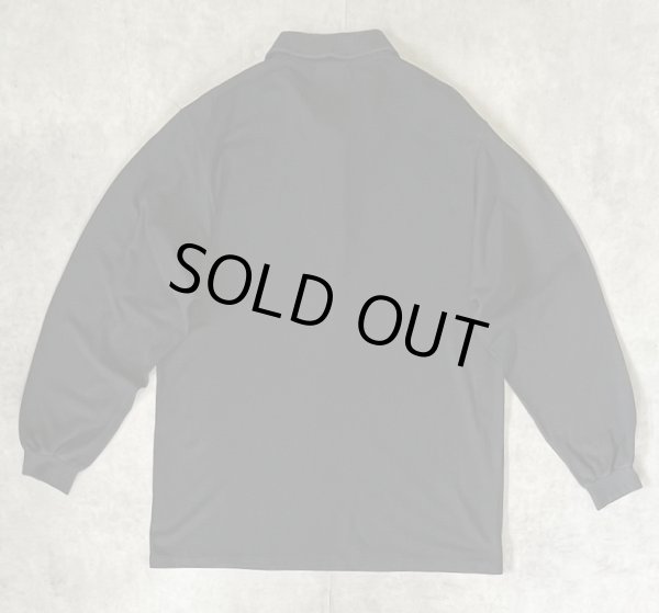 画像4: 80'S CHEMISE LACOSTE 長袖 ポロシャツ ブラック フランス製 (VINTAGE)