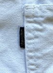 画像4: 70'S LEVIS "STA-PREST" 黒タブ BIG E ボタン裏1 ホップサック スタプレストパンツ ホワイト 42TALONジップ USA製 (VINTAGE)