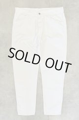 画像: 70'S LEVIS "STA-PREST" 黒タブ BIG E ボタン裏1 ホップサック スタプレストパンツ ホワイト 42TALONジップ USA製 (VINTAGE)