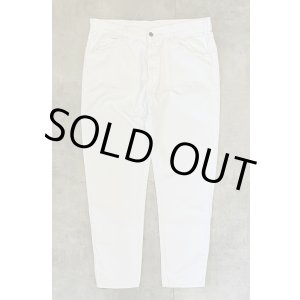 画像: 70'S LEVIS "STA-PREST" 黒タブ BIG E ボタン裏1 ホップサック スタプレストパンツ ホワイト 42TALONジップ USA製 (VINTAGE)