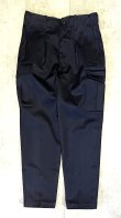 画像1: イギリス軍 ROYAL NAVY 前期型 カーゴパンツ ネイビー (DEADSTOCK)