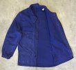 画像4: 80'S UNKNOWN フレンチワーク カバーオール インクブルー フランス製 (VINTAGE)