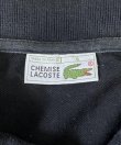 画像2: 80'S CHEMISE LACOSTE 長袖 ポロシャツ ブラック フランス製 (VINTAGE)