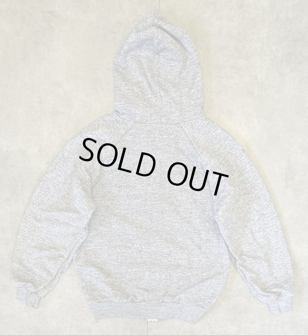 画像4: 70'S BIG YANK 裏サーマル ダブルフェイス スウェットパーカー アルミジップ ヘザーグレー ルーマニア製 (VINTAGE)