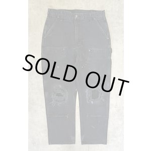 画像: CARHARTT ダブルニー ダック ペインターパンツ ブラック W34L30 メキシコ製 (VINTAGE)