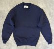 画像1: 80'S LL Bean by RUSSELL ATHLETIC 前Vガゼット スウェットシャツ ネイビー USA製 (VINTAGE)