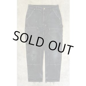 画像: CARHARTT ダブルニー ダック ペインターパンツ ブラック W33L32 USA製 (VINTAGE)
