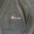 画像3: 90'S CHAMPION 青タグ スウェット カーディガン フェードブラック USA製 (VINTAGE)
