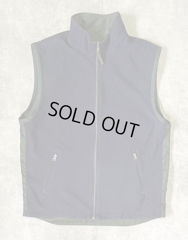 画像4: 00'S GAP 旧タグ リバーシブル ナイロン/フリース ベスト ダークグリーン/ネイビー (VINTAGE)