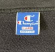 画像2: 90'S CHAMPION 青タグ スウェット カーディガン フェードブラック USA製 (VINTAGE)