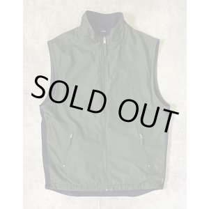 画像: 00'S GAP 旧タグ リバーシブル ナイロン/フリース ベスト ダークグリーン/ネイビー (VINTAGE)