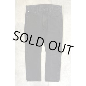 画像: PENDLETON ブーツカットデニム ブラック W36L30 メキシコ製 (VINTAGE)