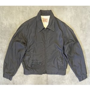 画像: 60'S SUMMERS CALIFORNIA 裏地付き ドリズラージャケット TALONジップ チャコール (VINTAGE)