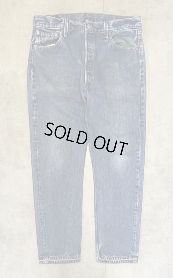 画像1: 00'S LEVIS 501 デニム インディゴ W36L30 USA製 (VINTAGE)