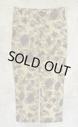 画像: 70'S DUXBAK ベイカーパンツ 42TALONジップ ダックハンターカモ (VINTAGE)