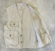 画像3: 70'S HUDSON BAY HERTER'S フィッシングベスト ベージュ (VINTAGE)