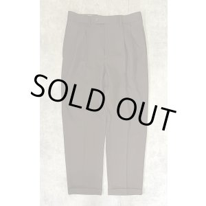 画像: 90'S RALPH LAUREN ツープリーツ ウール スラックス ブラウン (VINTAGE)