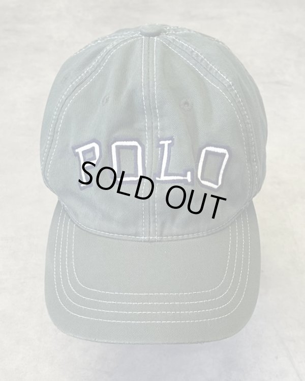 画像2: 90'S RALPH LAUREN "POLO SPORT" ベースボールキャップ セージグリーン (VINTAGE)