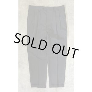 画像: 90'S RALPH LAUREN ツープリーツ ウール スラックス チャコール (VINTAGE)