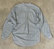 画像3: 90'S J.CREW 旧タグ ポプリン バンドカラーシャツ ストライプ (VINTAGE)